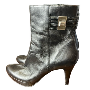 Bandolino Black leather Women’s High Heel Boots